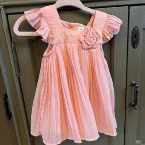 Savannah Pleated Infant Dress